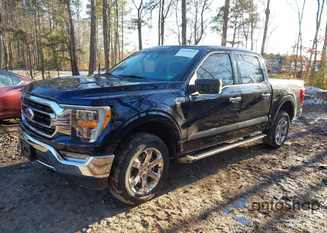 2022 Ford F-150 Xlt из США, поврежденный, VIN 1FTFW1E54NFB81899